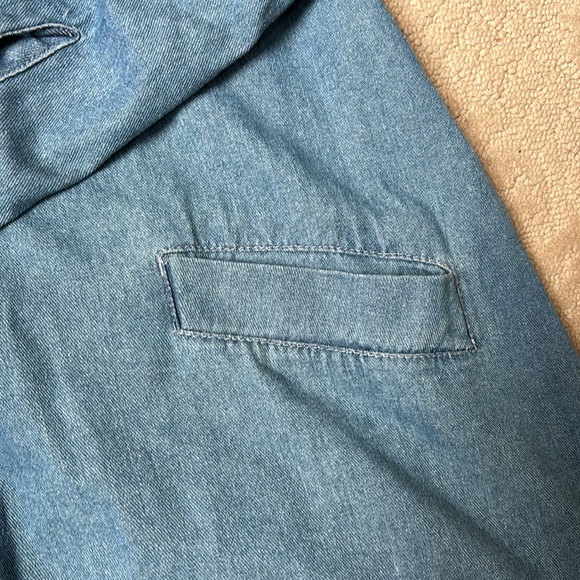 Woman Within size 18/20 Denim Coat - Picture 3 of 6